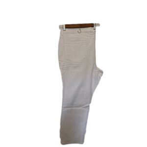 D&Co BOHO Cottagecore Spring Country White 5 Pocket Straight Leg Jeans Size 24WP